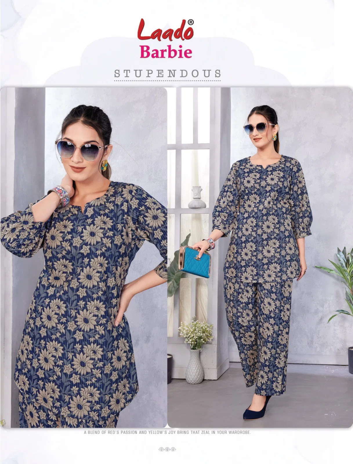 Barbie Vol 2 By Laado Cotton Printed Ladies Co Ord Set Exporters In India